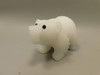 Polar Bear Figurine Gemstone Animal Carving White Marble #O