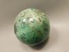 Chrysocolla Malachite Cuprite Stone Sphere Carving 2.5 inch #O1
