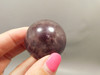 Fluorite Crystal Sphere 1.5 inch Mineral Banded Gemstone 40 mm #O18