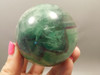 Fluorite Crystal Sphere 2.5 inch Mineral Green Stone 65 mm #O23