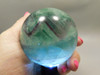 Fluorite Crystal Sphere 2.5 inch Mineral Green Stone 65 mm #O23