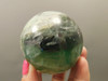 Fluorite Crystal Sphere 2.5 inch Mineral Green Stone 63 mm #O24