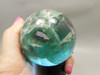 Fluorite Crystal Sphere 2.4 inch Mineral Green Stone 62 mm #O25