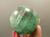Fluorite Crystal Sphere 2.4 inch Mineral Green Stone 62 mm #O25