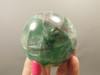 Fluorite Crystal Sphere 2.4 inch Mineral Green Stone 62 mm #O25