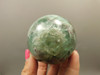 Fluorite Crystal Sphere 2.4 inch Mineral Green Stone 62 mm #O25
