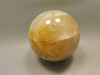 Golden Quartz Crystal Ball Large 3.3 inch Polished Stone Sphere #O11