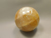 Golden Quartz Crystal Ball Large 3.3 inch Polished Stone Sphere #O11
