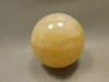 Golden Quartz Crystal Ball Large 3 inch Polished Stone Sphere #O12