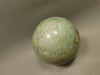Ruby and Fuchsite Sphere Shaped Stone 3 inch Polished Rock #O5