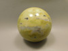 Devalite Stone Sphere Serpentine & Augite 3 inch Carved Rock Arizona #O1