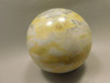 Devalite Stone Sphere Serpentine & Augite 3.25 inch Carved Rock Arizona #O2