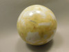 Devalite Stone Sphere Serpentine & Augite 3.25 inch Carved Rock Arizona #O2