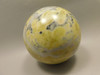 Devalite Stone Sphere Serpentine & Augite 3.25 inch Carved Rock Arizona #O2