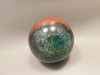 Chrysocolla Cuprite Sonora Sunset Stone Sphere 2.5 inch Rock #O4