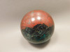Chrysocolla Cuprite Sonora Sunset Stone Sphere 2.5 inch Rock #O4