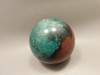 Chrysocolla Cuprite Sonora Sunset Stone Sphere 2.5 inch Rock #O4