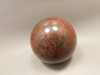 Chrysocolla Cuprite Sonora Sunset Stone Sphere 2.5 inch Rock #O4