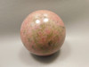 Rhodonite Sphere Shaped 2.9 inch Polished Rock Pink Gemstone #O3