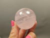 Star Rose Quartz Sphere 1.9 inch Pink Gemstone 48 mm Ball #O6