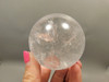 Clear  Quartz Crystal Ball 2.6 inch 66 mm Stone Sphere Brazil #Ob16