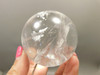 Clear Quartz Crystal Ball 2.6 inch 66 mm Stone Sphere Brazil #Ob76