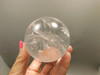 Clear Quartz Crystal Ball 2.6 inch 66 mm Stone Sphere Brazil #Ob76