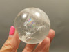 Clear Quartz Crystal Ball 2.2 inch Polished Stone Sphere Brazil #Ob8