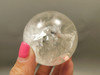 Clear Quartz Crystal Ball 2.2 inch Polished Stone Sphere Brazil #Ob8
