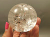 Clear Quartz Crystal Ball 2.2 inch Polished Stone Sphere Brazil #Ob8
