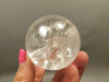 Clear Quartz Crystal Ball 2.2 inch Polished Stone Sphere Brazil #Ob8