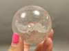 Clear Quartz Crystal Ball 2.25 inch Polished Stone Sphere Brazil #Ob9