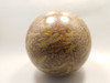 Bamboo Jasper Large Stone Sphere Carving 4.25 inch Gemstone Mineral Ball