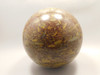 Bamboo Jasper Large Stone Sphere Carving 4.25 inch Gemstone Mineral Ball