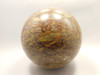 Bamboo Jasper Large Stone Sphere Carving 4.25 inch Gemstone Mineral Ball