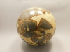 Septarian Nodule Stone 4 inch Sphere Ball Polished Rock Utah #OL1