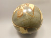 Septarian Nodule Stone 4 inch Sphere Ball Polished Rock Utah #OL1