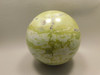 Devalite Stone Sphere Serpentine & Augite 3.8 inch Carved Rock Arizona #OL3