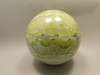 Devalite Stone Sphere Serpentine & Augite 3.8 inch Carved Rock Arizona #OL3
