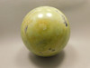 Devalite Stone Sphere Serpentine & Augite 3.8 inch Carved Rock Arizona #OL3