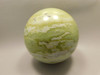 Devalite Stone Sphere Serpentine & Augite 3.8 inch Carved Rock Arizona #OL3