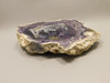 Tiffany Stone Polished Rock Collector Purple Bertrandite Utah #O3