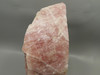 Rose Quartz 7.5 inch Natural Pink Decorator Rock Unpolished #O1
