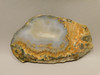 Owls Hole Agate Polished Stone Slab Sagenite Rock #O1