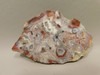 Red Crazy Lace Agate Polished Rock Decorator Stone Mexico #O5