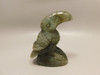 Toucan Bird Figurine Labradorite Hand Carved Rock Stone Carving #O358