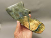 Cockatoo Cockatiel Parrot Bird Labradorite 7 inch Stone Animal Carving #O26