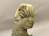Cockatoo Cockatiel Parrot Bird Labradorite 7 inch Stone Animal Carving #O26