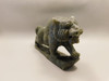 Tiger Figurine Labradorite Gemstone 6.25 inch Animal Carving #O531