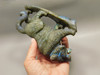 Tiger Figurine Labradorite Gemstone 6.25 inch Animal Carving #O531